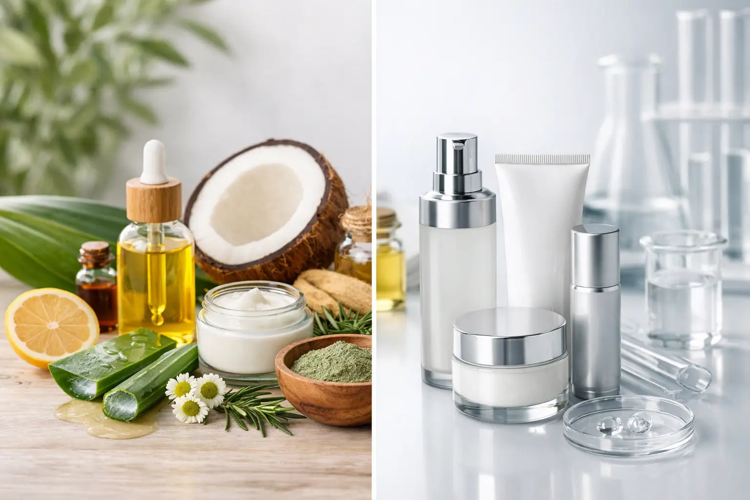 Natural Skincare vs Synthetic Skincare Compared
