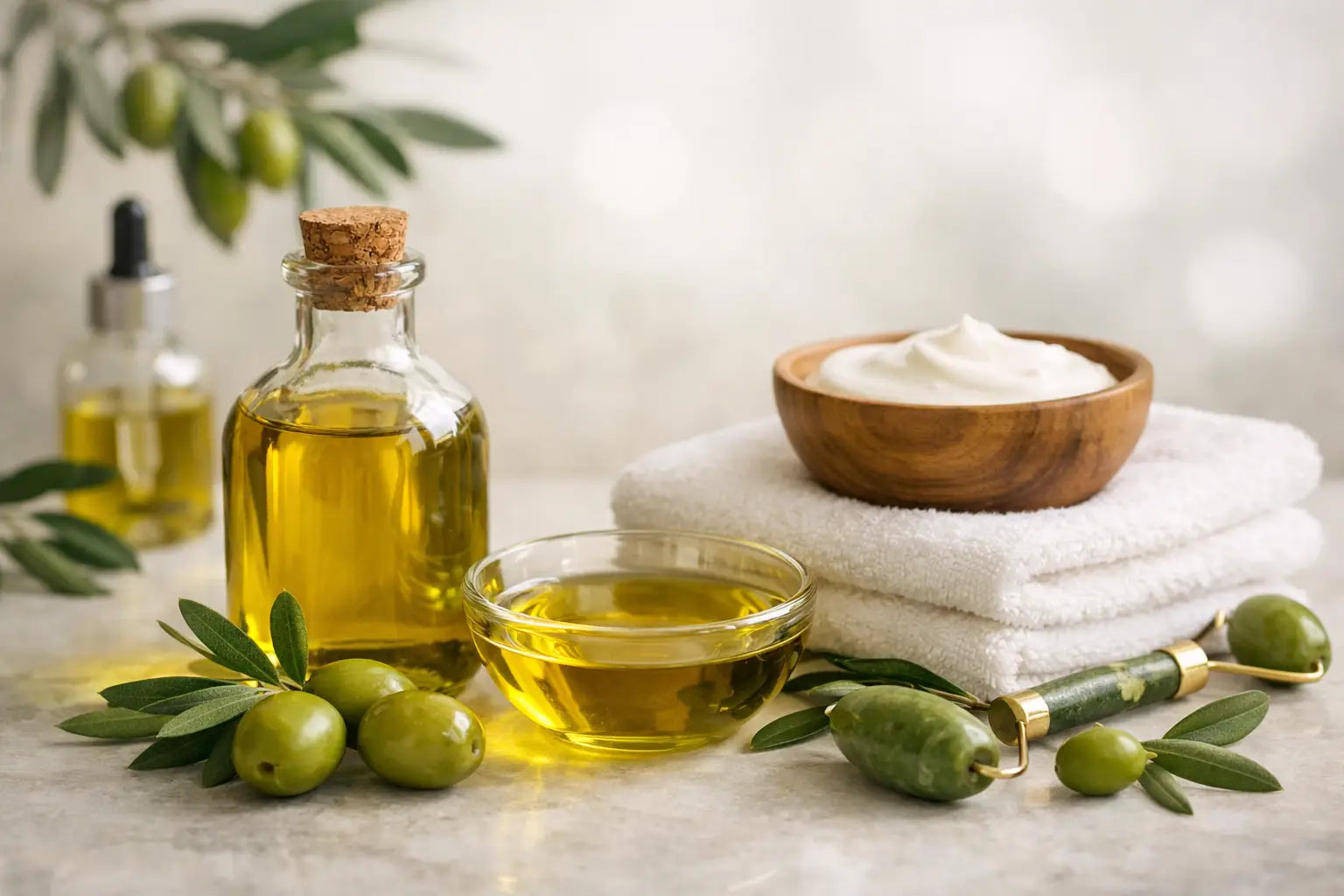Extra Virgin Olive Oil Skin Care Benefits