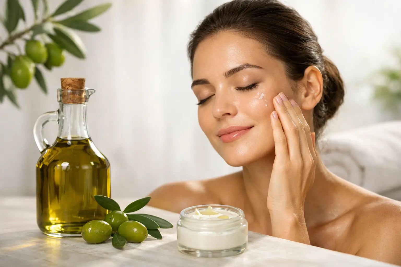 Extra Virgin Olive Oil Face Moisturizer Benefits