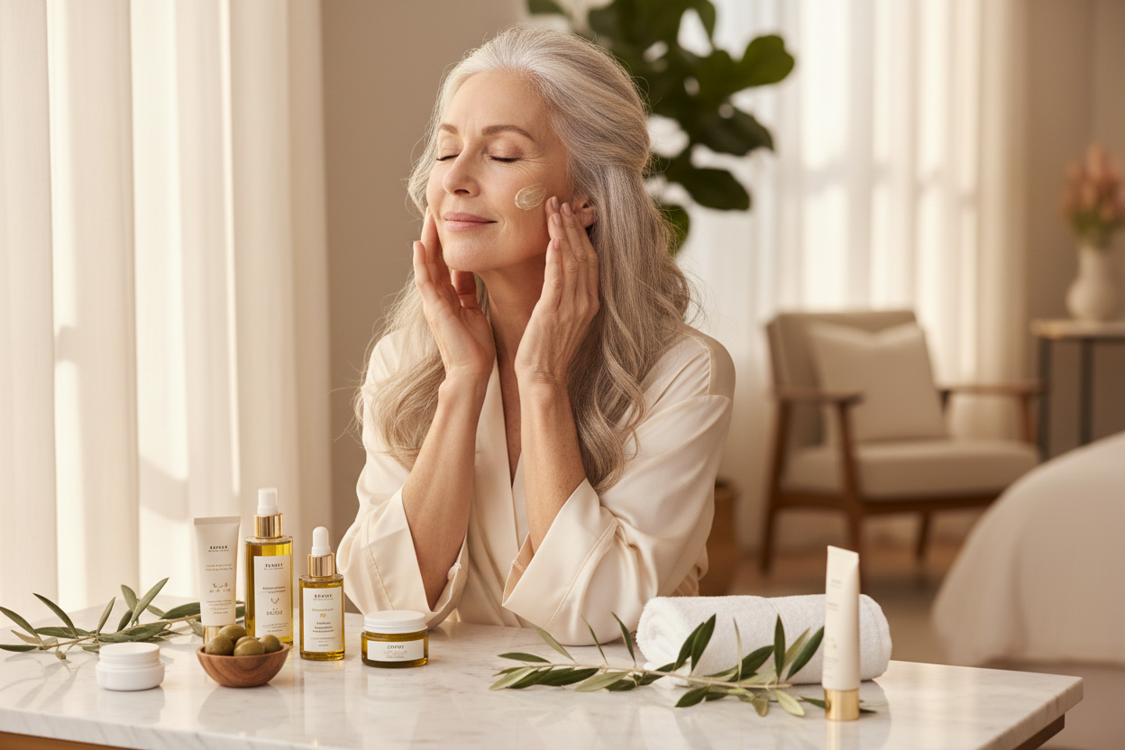 Gentle Skin Care for Aged Skin Every Day