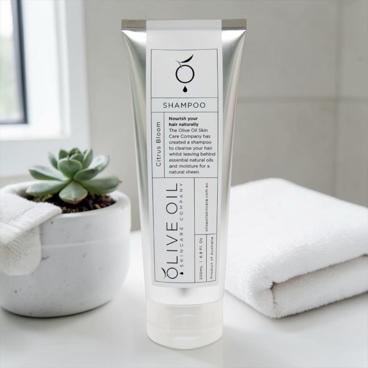 Hair Shampoo< 200ml Tube, Citrus Bloom.