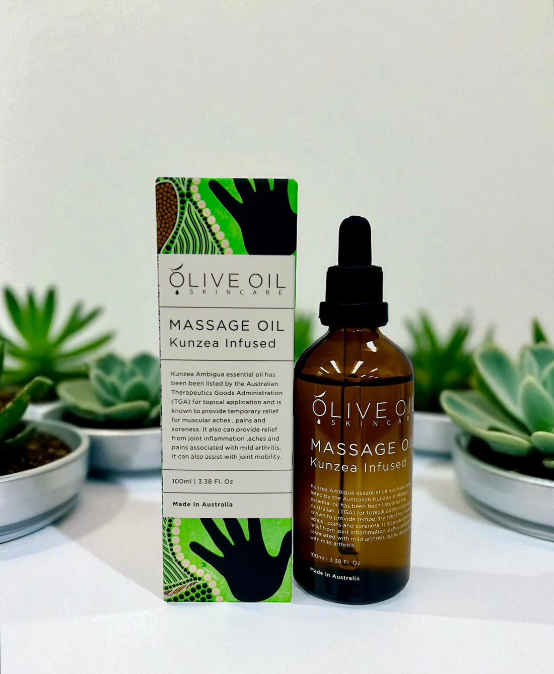 Massage Oil, 100ml- Kunzea Ambigua Infused.