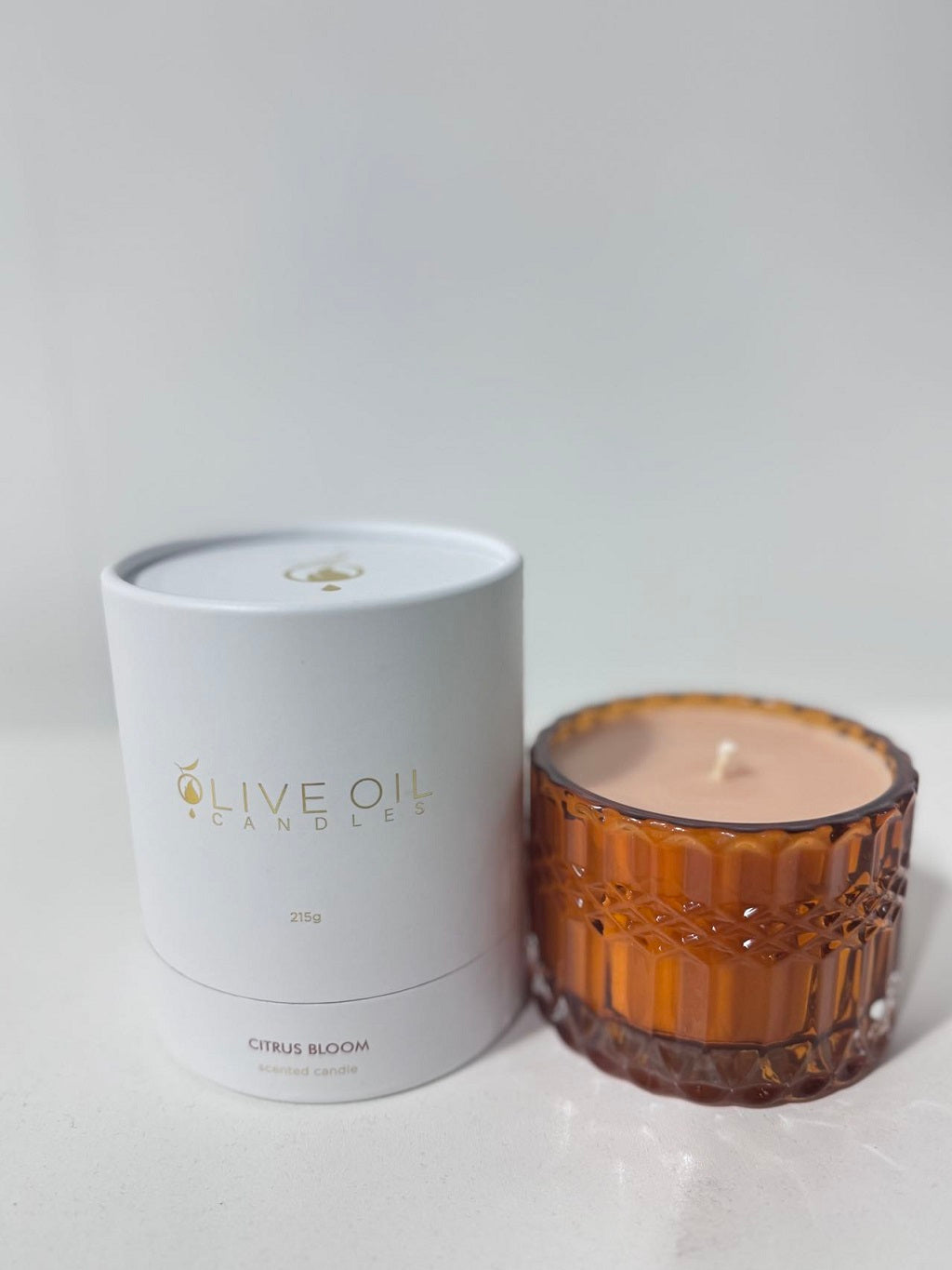 Premium Olive Oil Candle, Citrus Bloom, 215g -  Coming Soon!