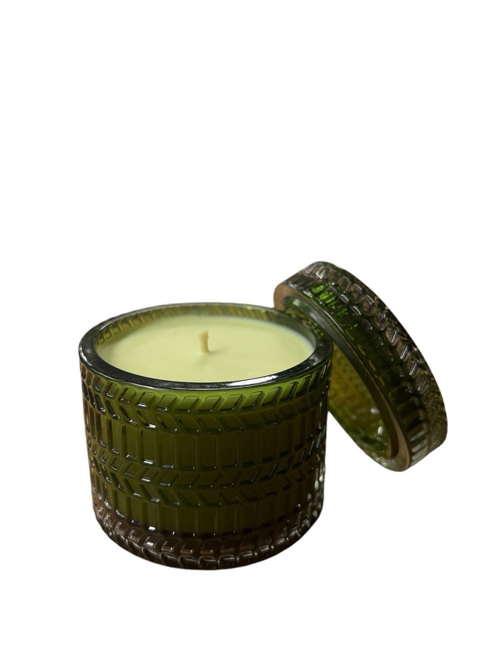 Premium Olive Oil Candle, Rose Geranium 215g