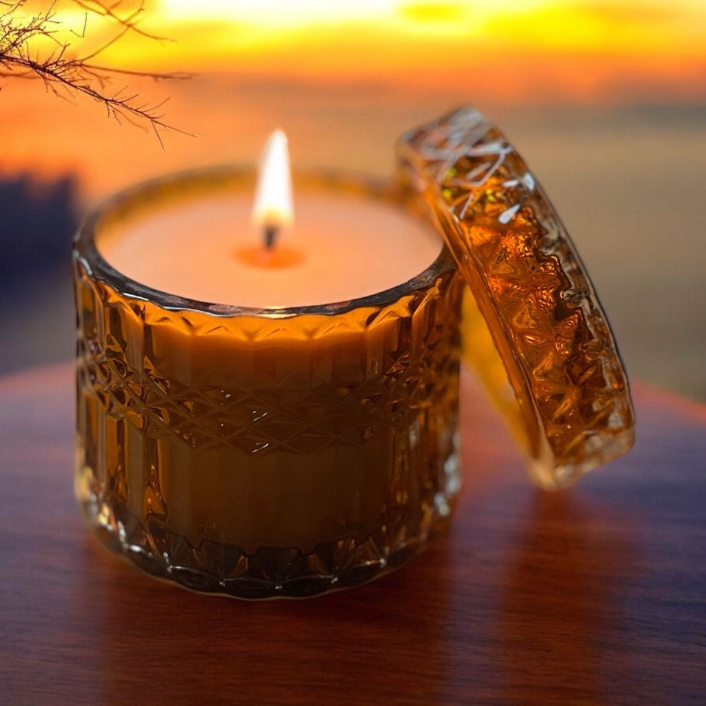 Premium Olive Oil Candle, Citrus Bloom, 215g -  Coming Soon!