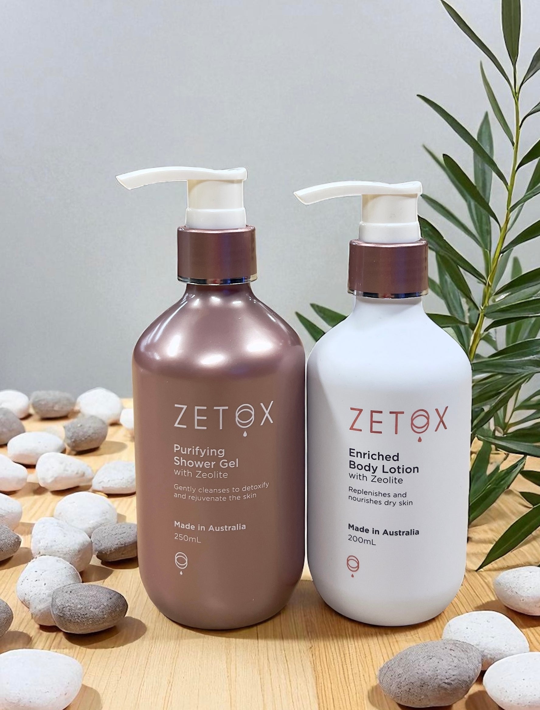 Zetox Bundle- Zetox Shower Gel and Body Lotion