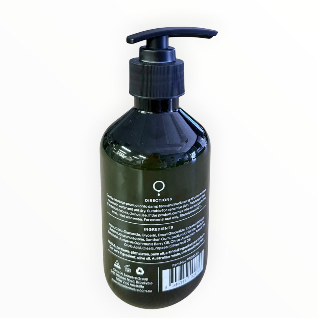 Face Wash, Castile Style,  Juniper Orange 300ml