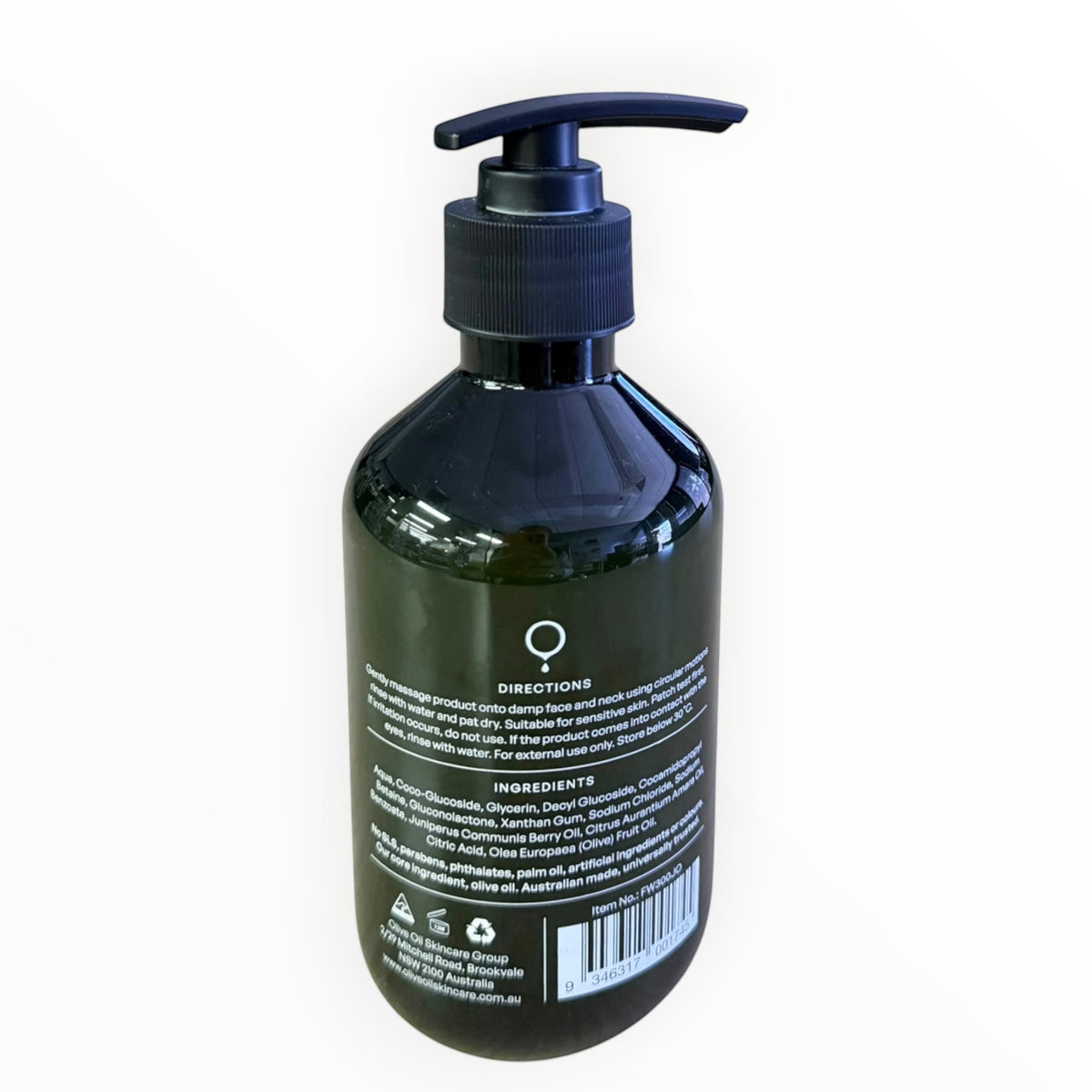 Face Wash, Castile Style,  Juniper Orange 300ml